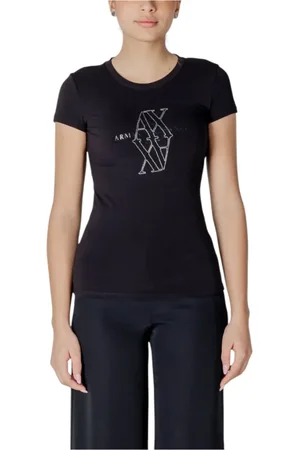 Armani Exchange Donna, Top, Nero, S, new