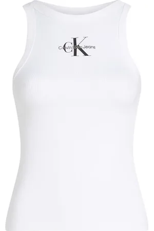 Calvin Klein Donna, Top, Bianco, XL, new