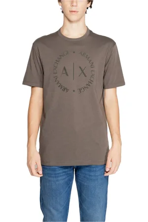 Armani Exchange Uomo, Top, Marrone, M, new