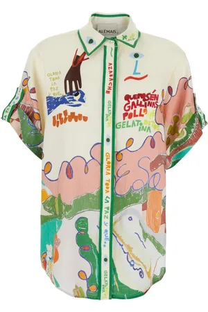 ALÉMAIS Donna, Camicette , Multicolore, M, new