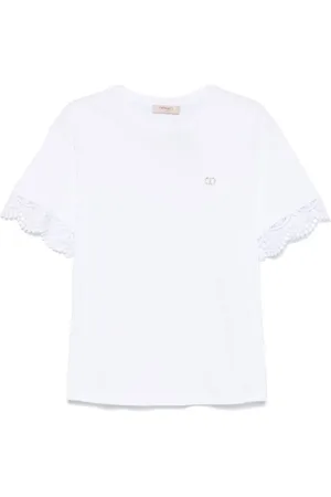 Twin-Set Donna, Top, Bianco, M, new