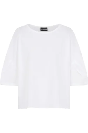 Emporio Armani Donna, Top, Bianco, M, new