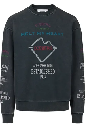 Iceberg Uomo, Felpe, Nero, 2Xl, new
