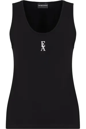 Emporio Armani Donna, Top, Nero, L, new