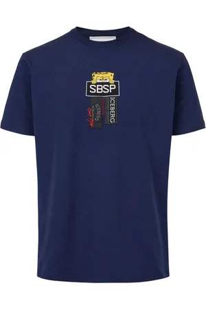 Iceberg Uomo, Top, Blu, 2Xl, new