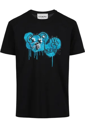 Iceberg Uomo, Top, Nero, 3Xl, new