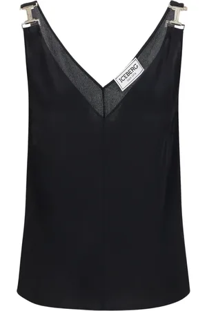 Iceberg Donna, Top, Nero, XL, new