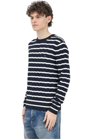 Tommy Hilfiger Uomo, Maglie, Blu, XL, new