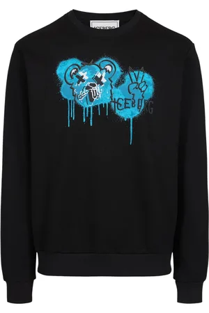 Iceberg Uomo, Felpe, Nero, M, new