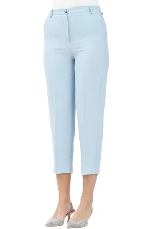 VICOLO Donna, Pantaloni, Blu, L, new