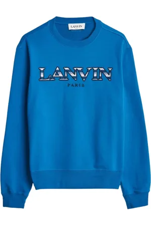 Lanvin Uomo, Felpe, Blu, L, new