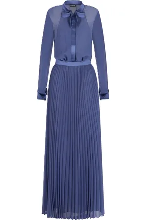 Emporio Armani Donna, Abiti, Blu, S, new