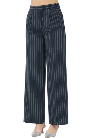 VICOLO Donna, Pantaloni, Blu, M, new