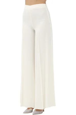SIMONA CORSELLINI Donna, Pantaloni, Bianco, L, new