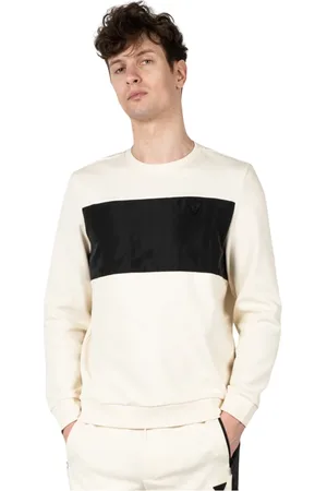 Guess Uomo, Felpe, Bianco, S, new