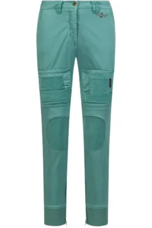 Aeronautica Militare Donna, Pantaloni, Verde, M, new