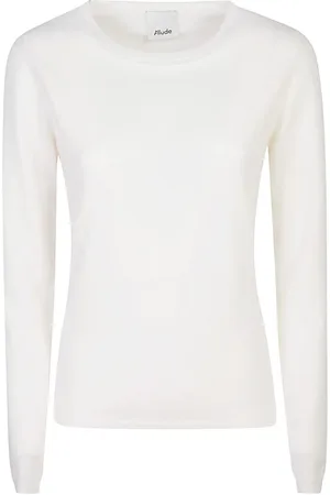 Allude Donna, Maglie, Bianco, L, new