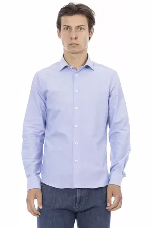 BALDININI Uomo, Magliette, Blu, M, new
