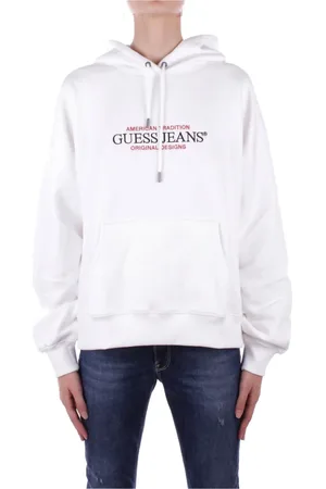 Guess Donna, Felpe, Bianco, M, new