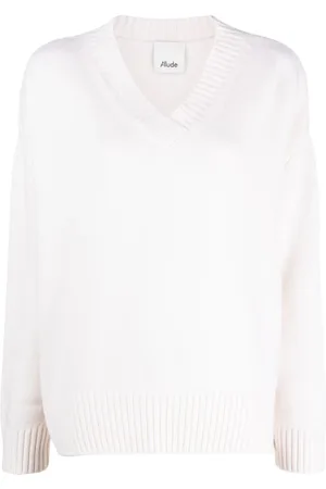 Allude Donna, Maglie, Bianco, L, new