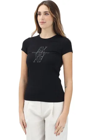 Armani Exchange Donna, Top, Nero, S, new