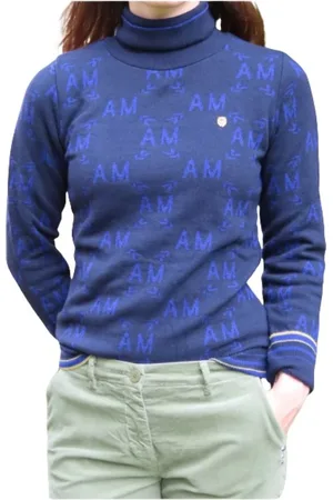 Aeronautica Militare Donna, Maglie, Blu, S, new
