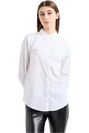 Armani Exchange Donna, Camicette , Bianco, L, new