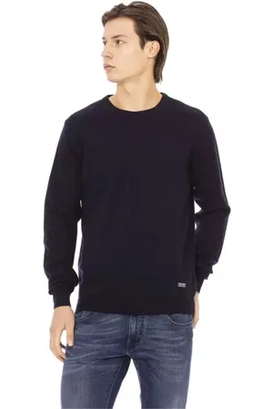 BALDININI Uomo, Maglie, Blu, S, new