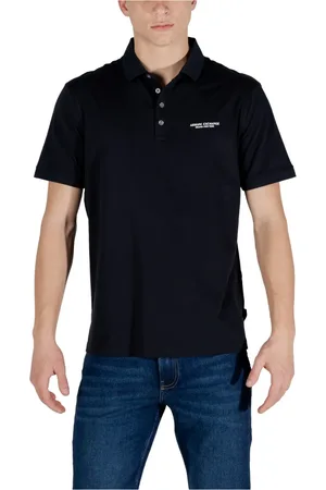 Armani Exchange Uomo, Top, Blu, XL, new