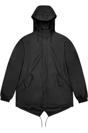 Rains Unisex, Giacche, Nero, L, new