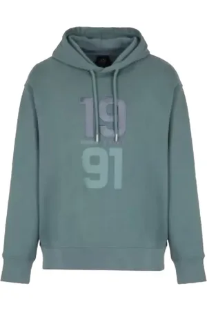 Armani Exchange Uomo, Felpe, Verde, XL, new
