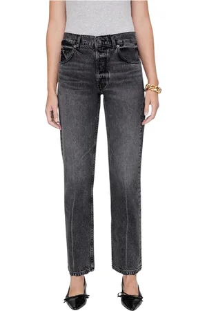 ANINE BING Donna, Jeans, Grigio, W30, new