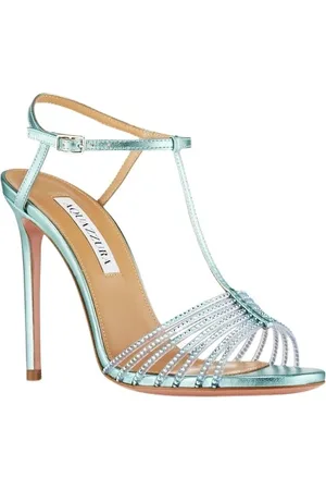 Aquazzura Donna, Scarpe, Blu, 38 EU, new