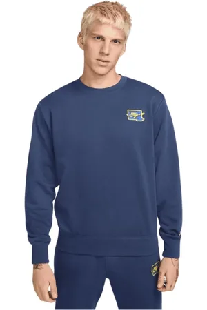 Nike Uomo, Felpe, Blu, S, new