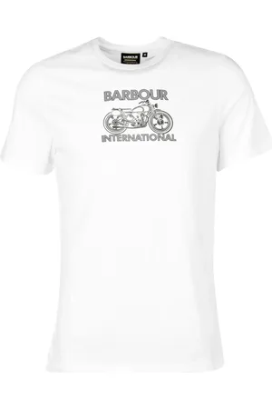 Barbour Uomo, Top, Bianco, L, new