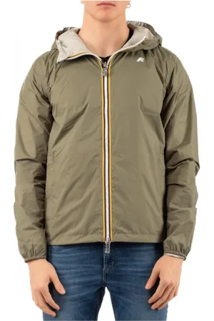 K-Way Uomo, Giacche, Verde, 2Xl, new