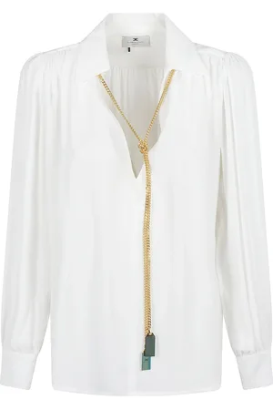 Elisabetta Franchi Donna, Camicette , Bianco, S, new