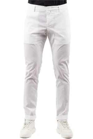 Dondup Uomo, Pantaloni, Bianco, W32, new