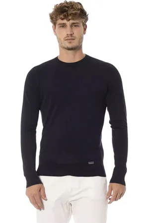 BALDININI Uomo, Maglie, Blu, L, new