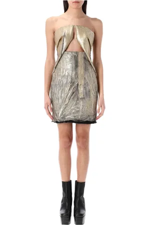 Rick Owens Donna, Abiti, Giallo, S, new