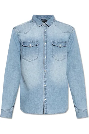 AllSaints Uomo, Magliette, Blu, S, new