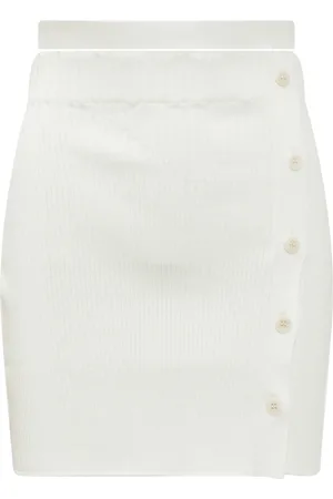 ANDREA ADAMO Donna, Gonne, Bianco, M, new