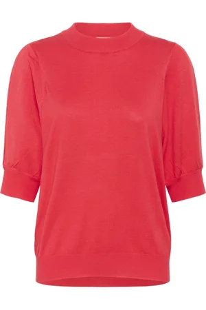 Kaffe Donna, Maglie, Rosso, S, new