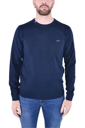 sun68 Uomo, Maglie, Blu, XL, new