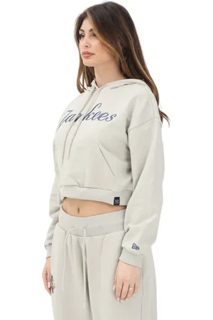 New Era Donna, Felpe, Grigio, XS, new