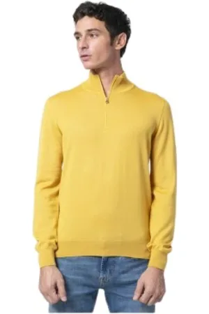 Gran Sasso Uomo, Maglie, Giallo, L, new