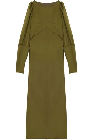 Inès de la Fressange Donna, Abiti, Verde, XL, new
