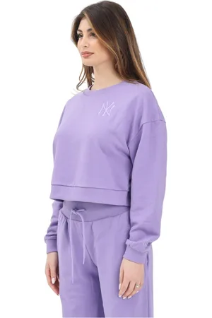 New Era Donna, Felpe, Viola, S, new
