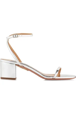 Aquazzura Donna, Scarpe, Grigio, 35 1/2 EU, new