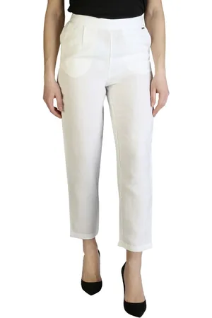 Armani Exchange Donna, Pantaloni, Bianco, 2Xs, new